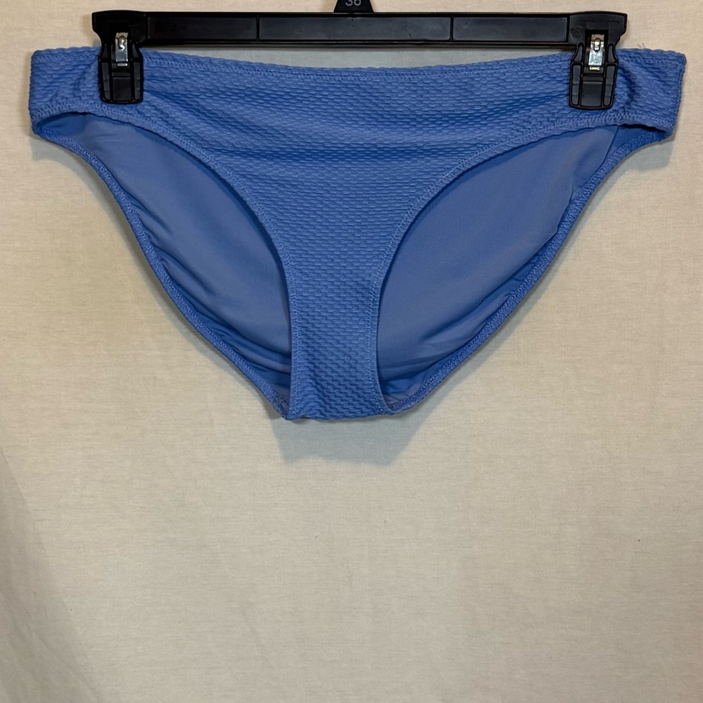 AA-133 Aerie NWT Blue Summer Swim Bikini Bottoms Size XL